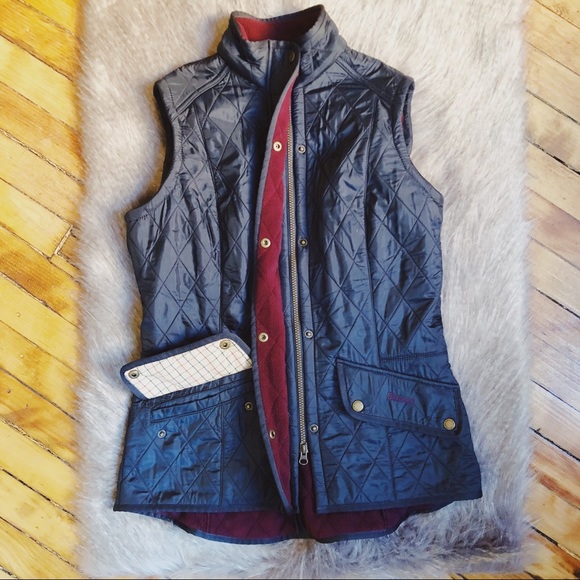 barbour cavalry quilted vest